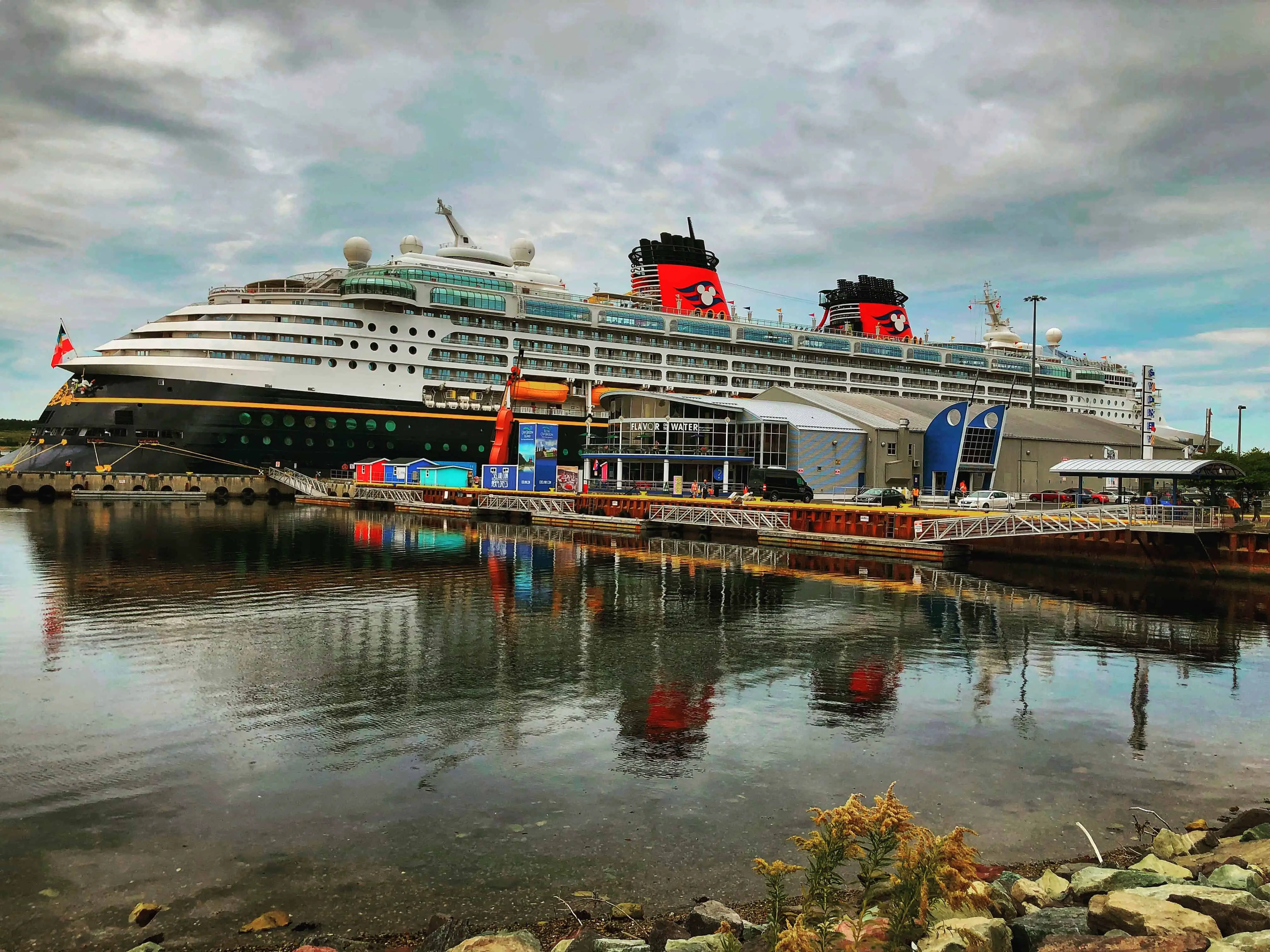 Disney Magic at port in Sydney Nova Scotia