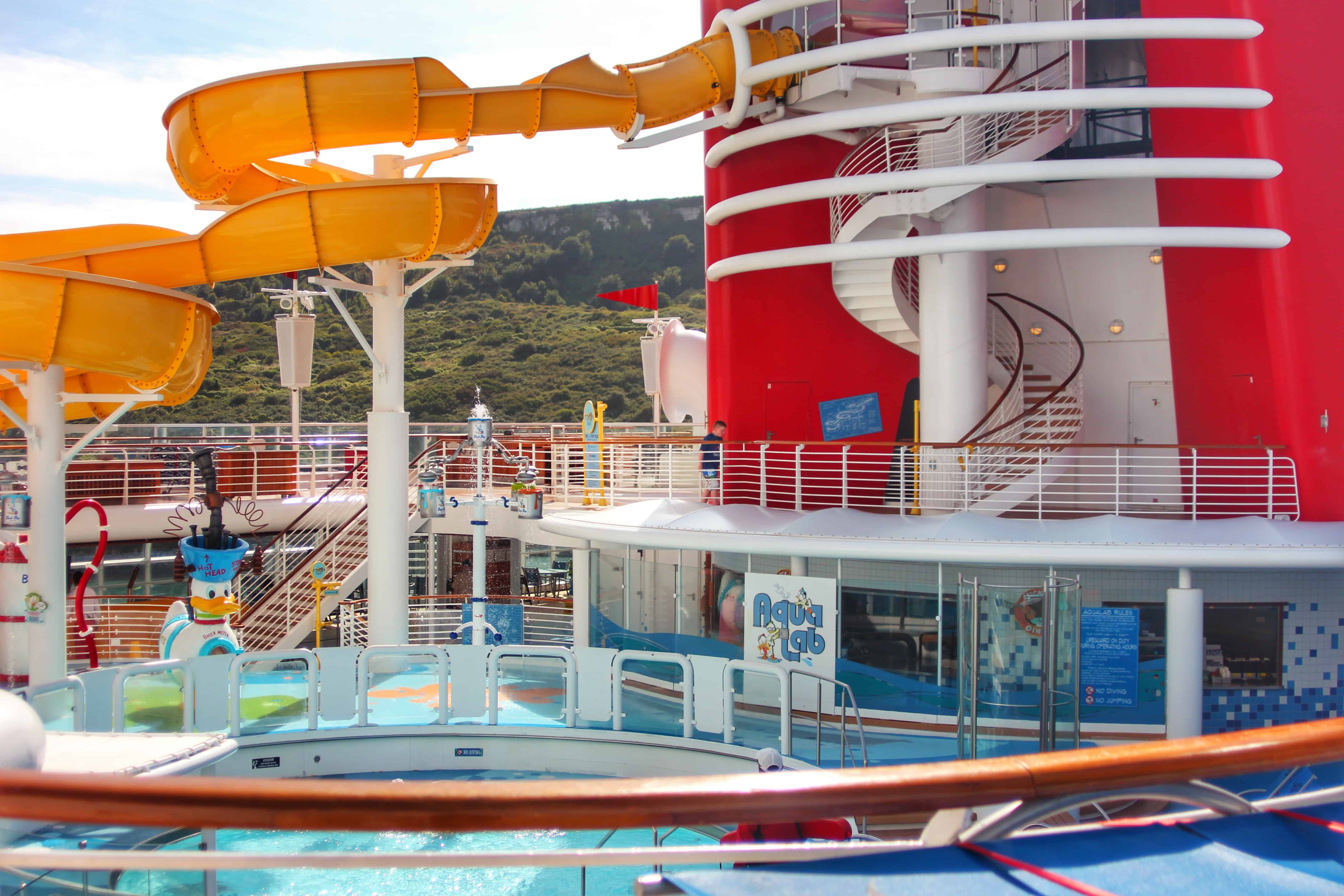 Twist n Spout and AquaLab Disney Magic Transatlantic Cruise