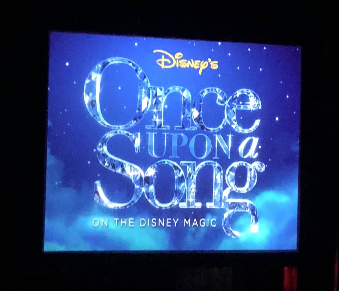 Once Upon a Song Disney Magic Westbound Transatlantic Cruise