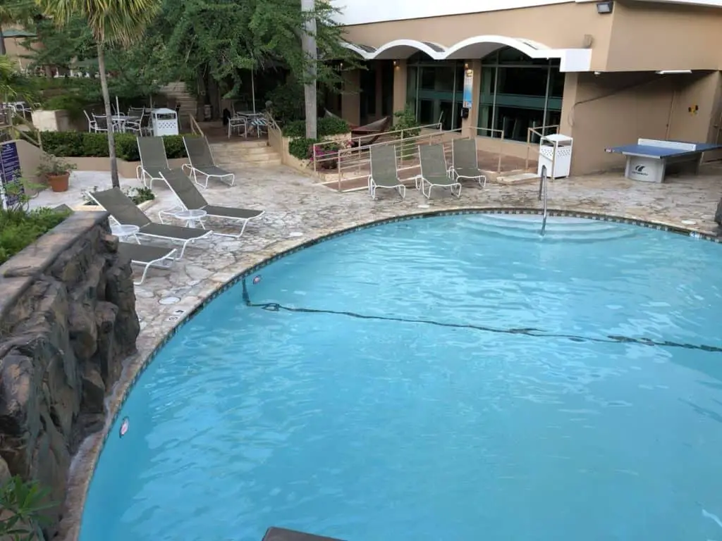 Pool Area at Doubletree Hilton San Juan Disney Wonder