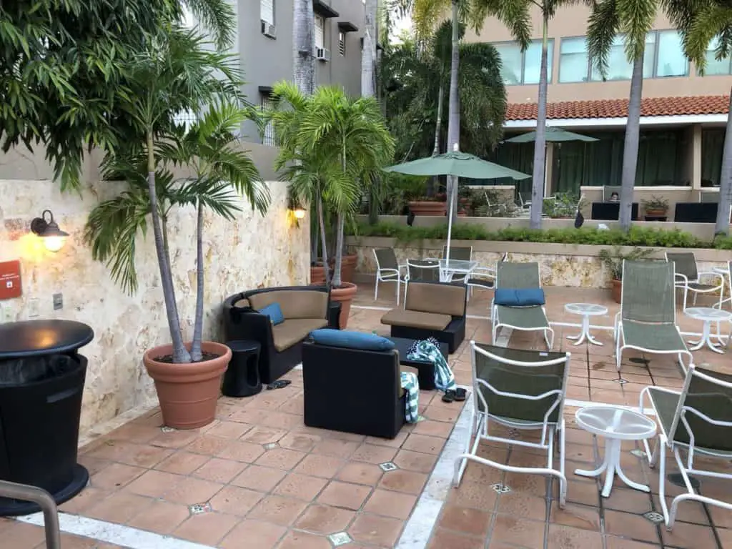 Pool Area at Doubletree Hilton San Juan Disney Wonder