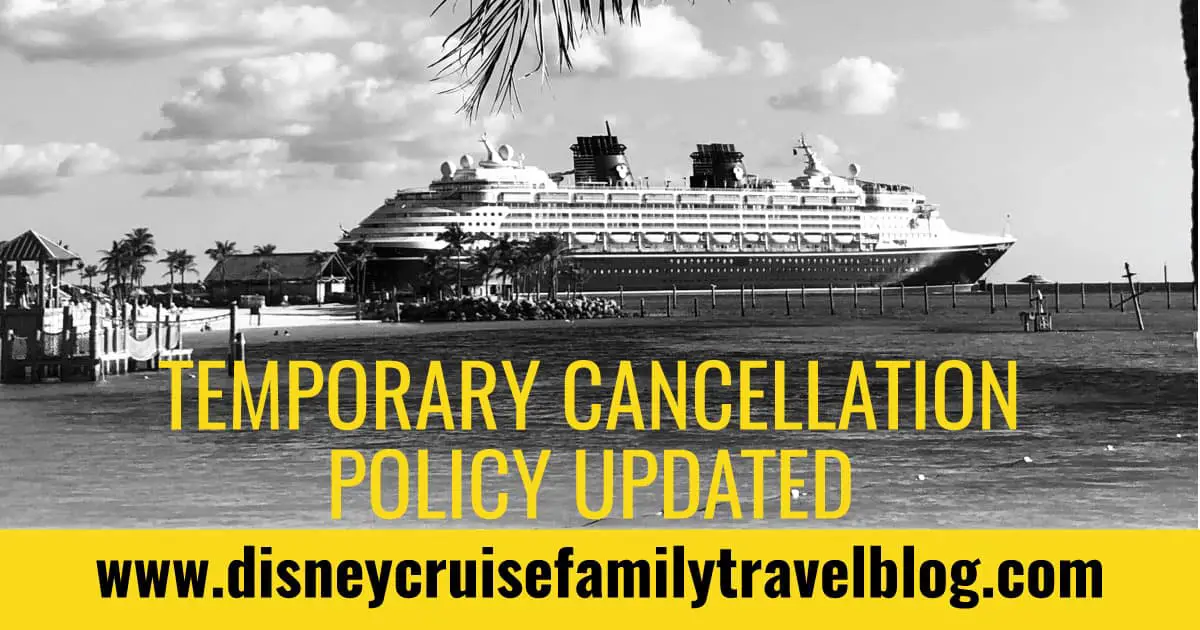 cancel my disney cruise