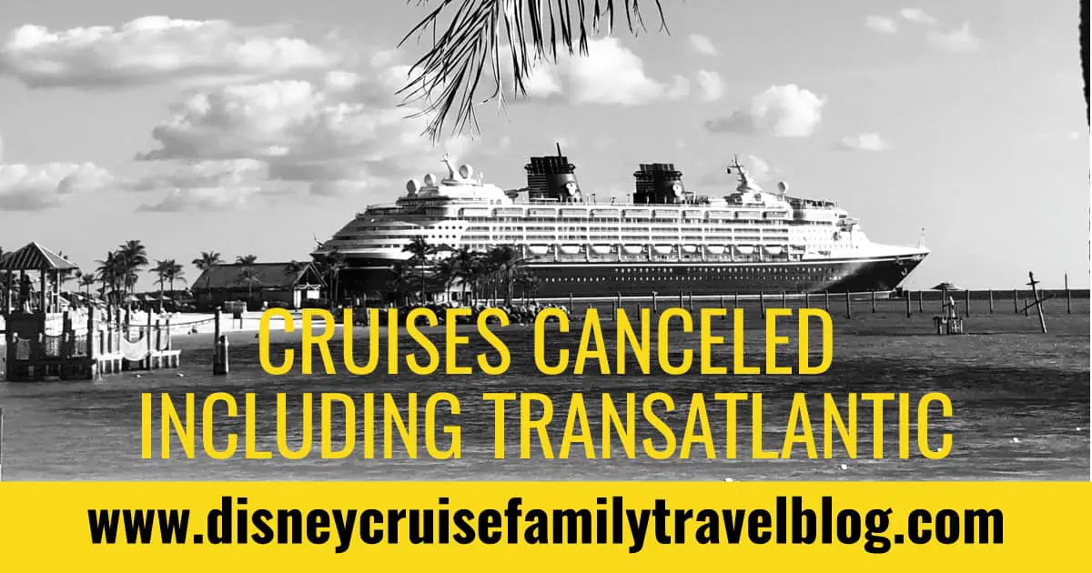 transatlantic cruise cancelled