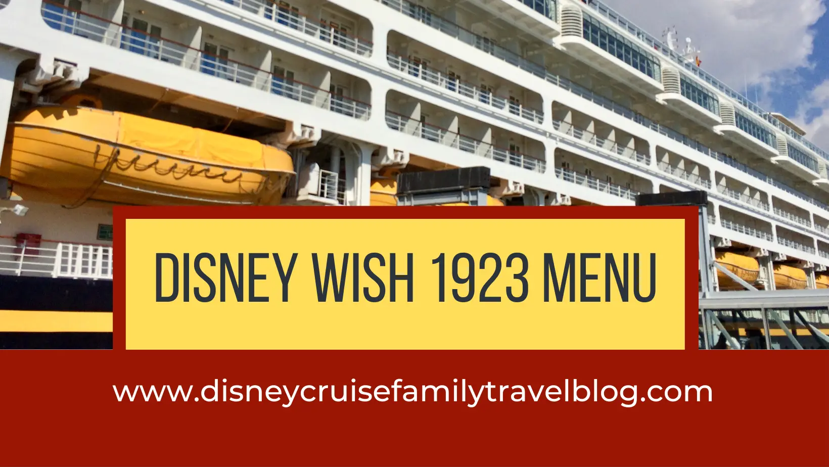 Disney Wish 1923 Menu The Disney Cruise Family Travel Blog
