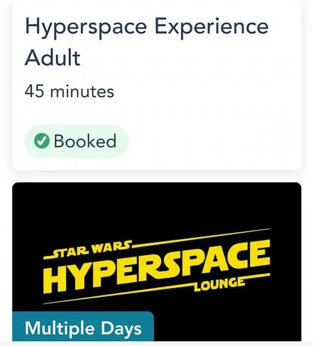 Disney Wish Hyperspace Lounge Reservation