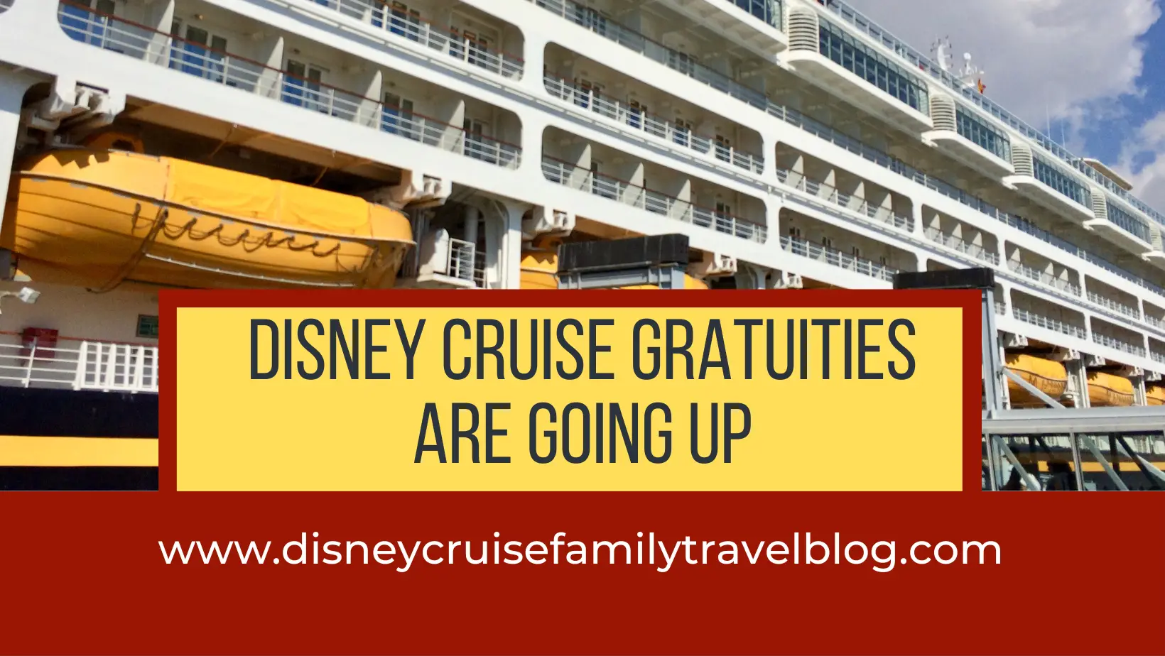 Disney Cruise Gratuities are Going Up The Disney Cruise Family Travel