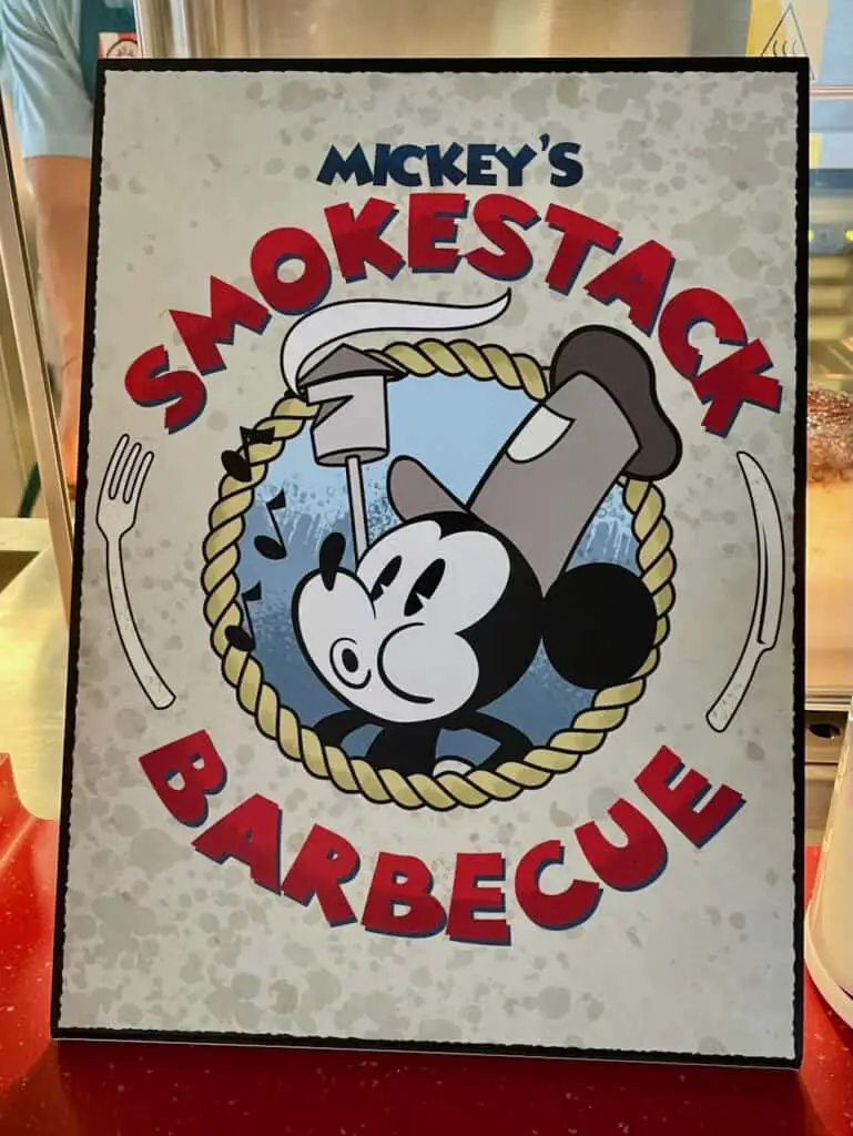 Mickey and Friends Festival of Foods Mickey’s Smokestack Barbecue