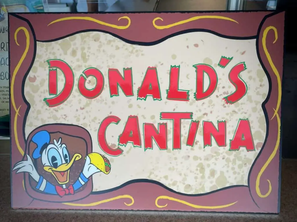 Mickey and Friends Festival of Foods Donald's Cantina