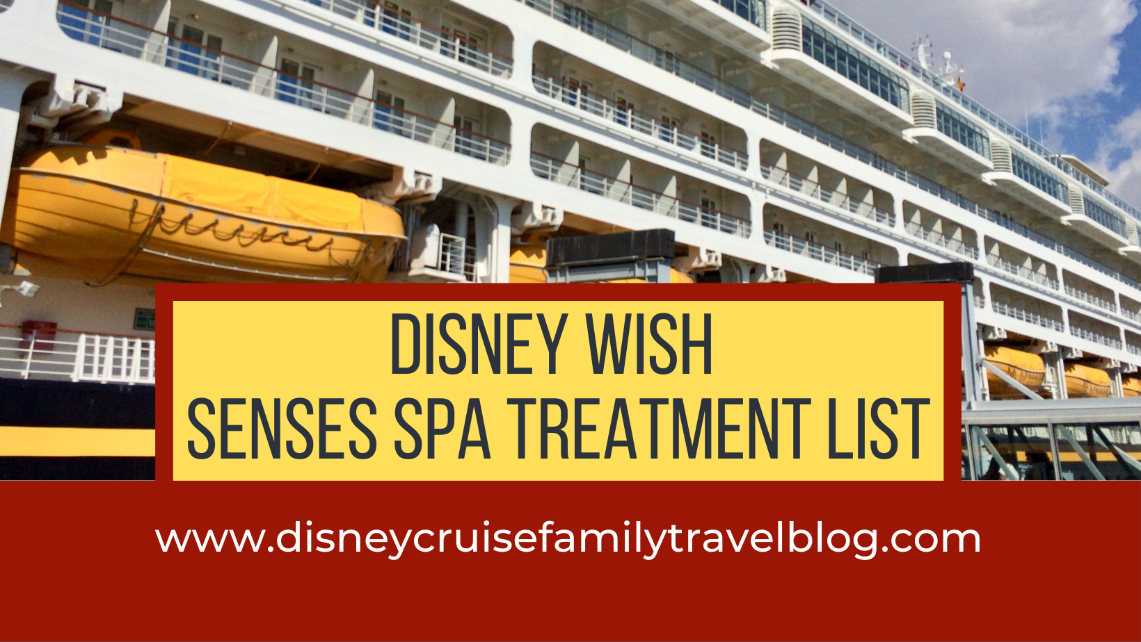 disney cruise spa packages