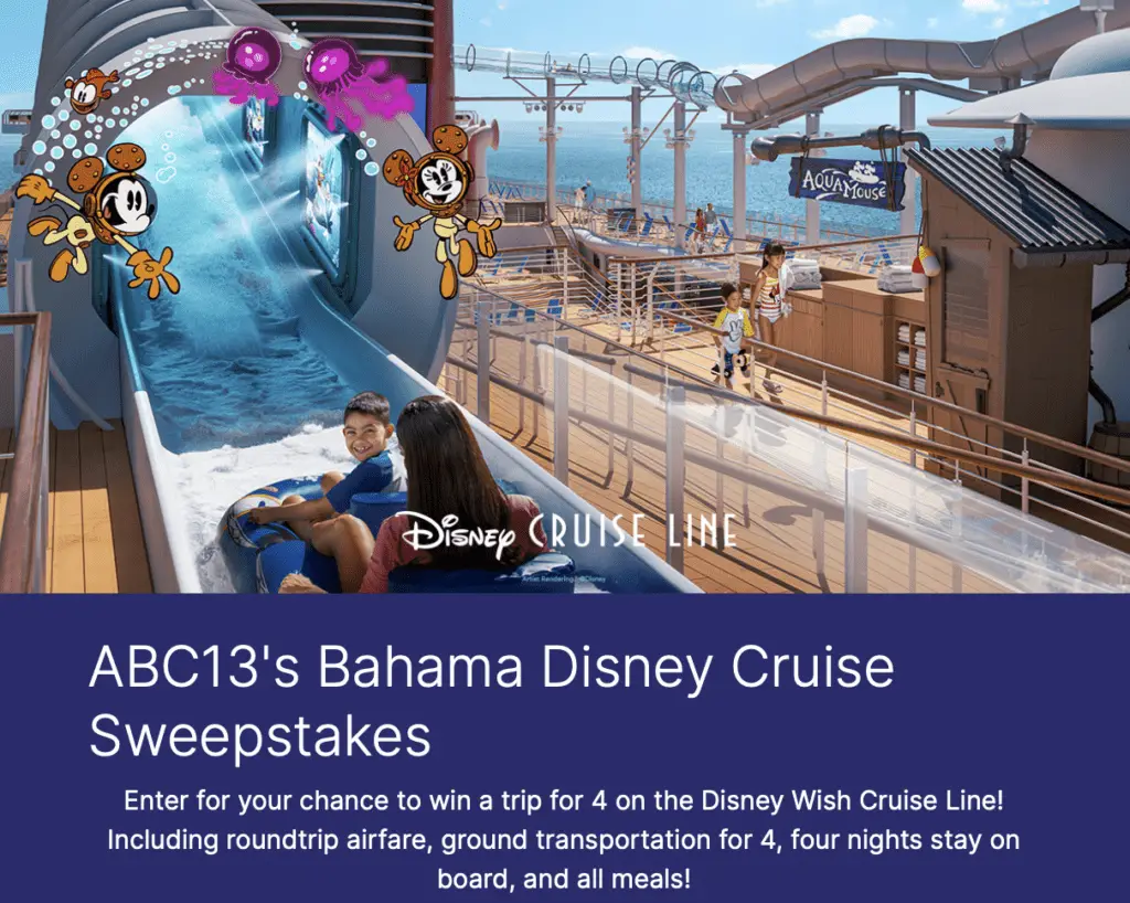 Win a Disney Wish Cruise