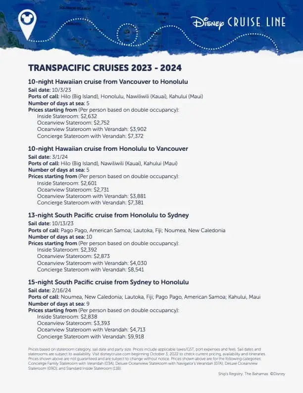 cruise press release