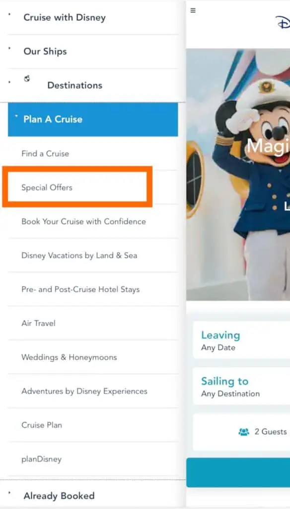 Discounted Rates Disney Cruise Lines