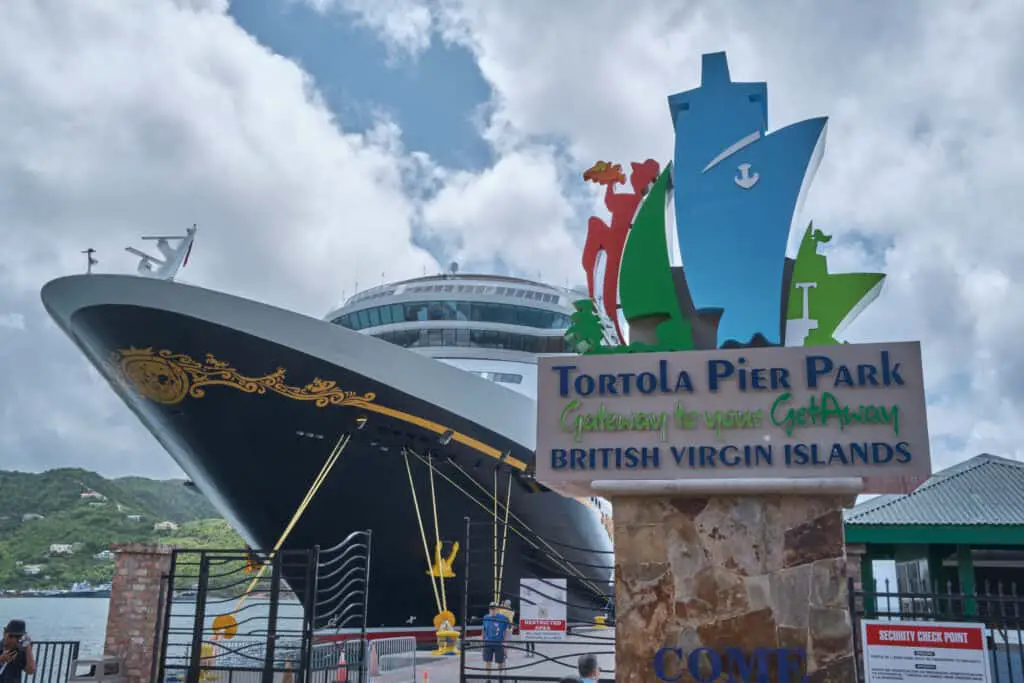 Disney Fantasy British Virgin Islands Tortola