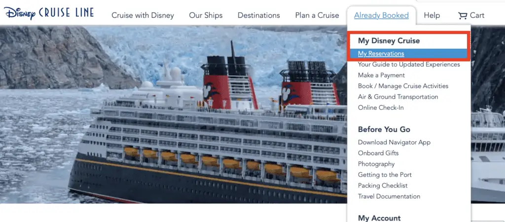 Changing your dining time on a Disney Cruise